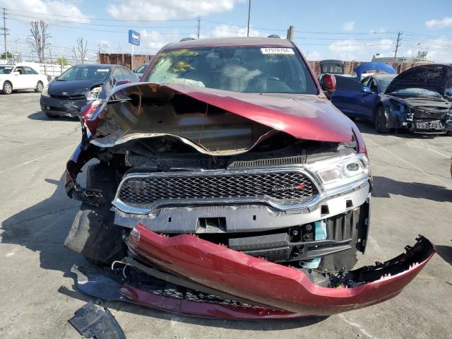 1C4RDJAG4NC129894 - 2022 DODGE DURANGO SXT BURGUNDY photo 5