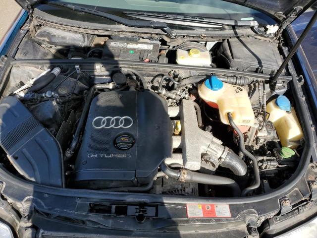 WAULC68E84A114526 - 2004 AUDI A4 1.8T QUATTRO BLUE photo 11