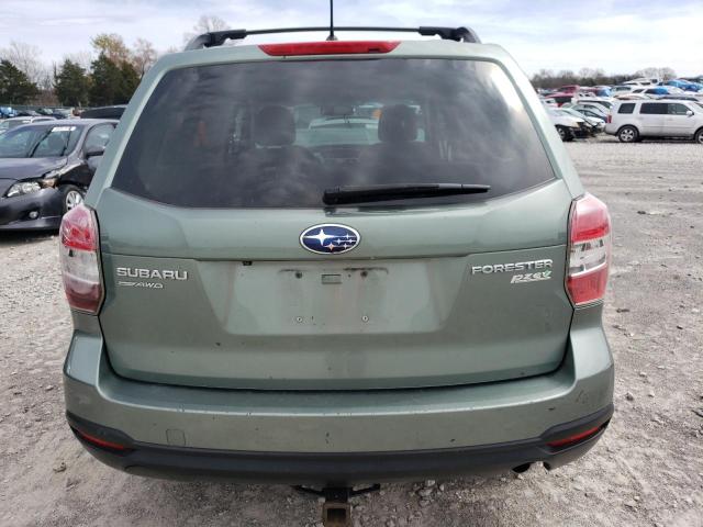 JF2SJADC5FH596718 - 2015 SUBARU FORESTER 2.5I PREMIUM GREEN photo 6