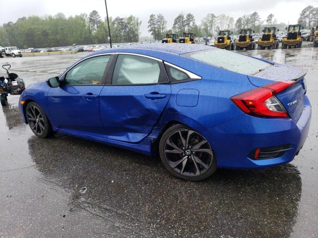 2HGFC2F80MH516324 - 2021 HONDA CIVIC SPORT 蓝色 照片 2