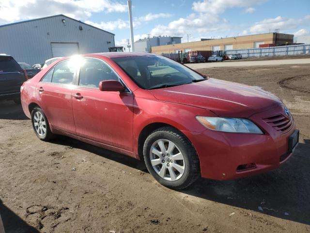 4T1BE46K27U053520 - 2007 TOYOTA CAMRY CE RED photo 4