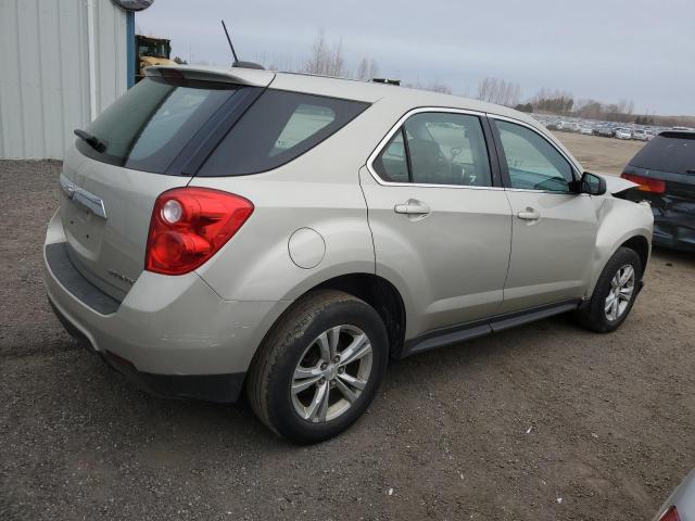 2GNALAEK8F6344548 - 2015 CHEVROLET EQUINOX LS BEIGE photo 3