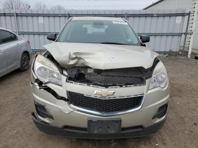 2GNALAEK8F6344548 - 2015 CHEVROLET EQUINOX LS BEIGE photo 5