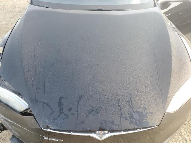 5YJSA1E27HF185487 - 2017 TESLA MODEL S შავი ფოტო 11