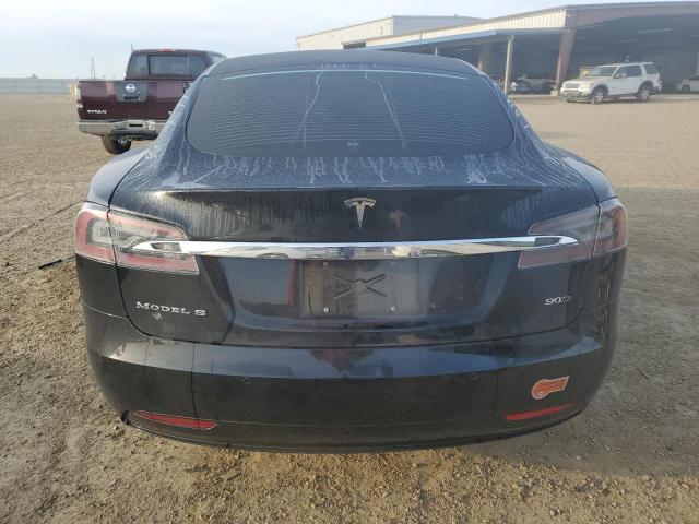 5YJSA1E27HF185487 - 2017 TESLA MODEL S შავი ფოტო 6