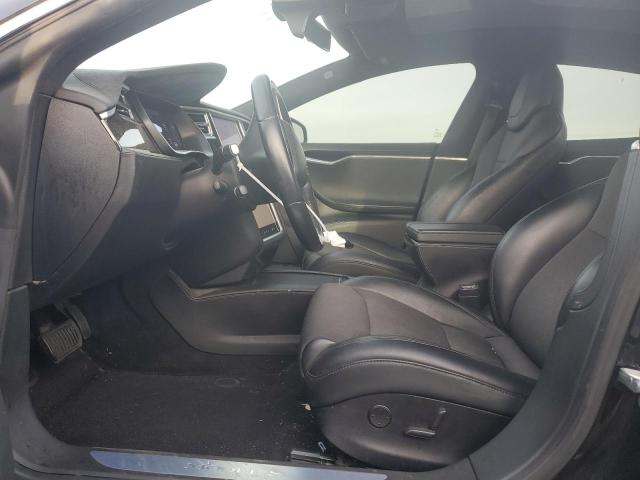5YJSA1E27HF185487 - 2017 TESLA MODEL S შავი ფოტო 7