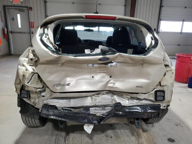 1FADP3M23JL215145 - 2018 FORD FOCUS SEL TAN photo 6