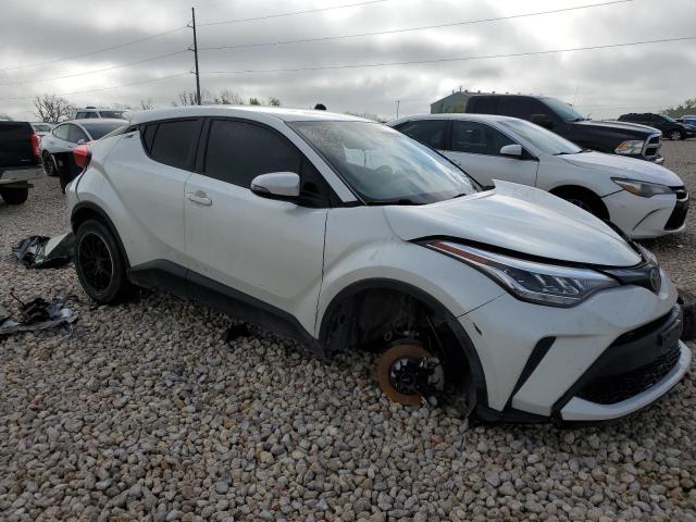 JTNKHMBX2M1125466 - 2021 TOYOTA C-HR XLE WHITE photo 4