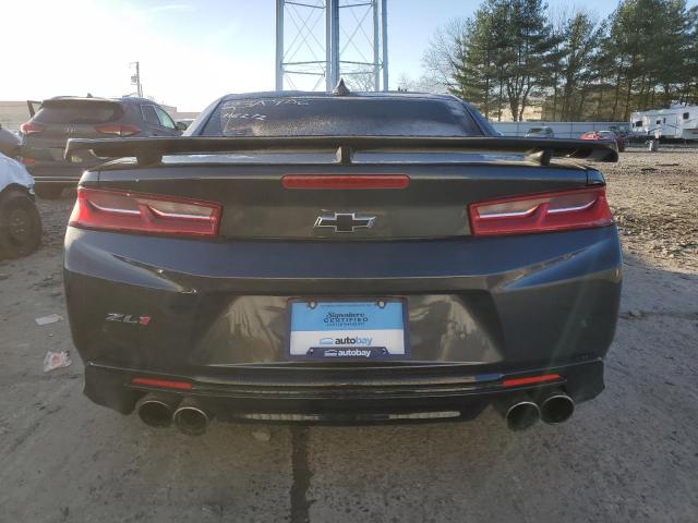 1G1FK1R6XJ0189199 - 2018 CHEVROLET CAMARO ZL1 GRAY photo 6