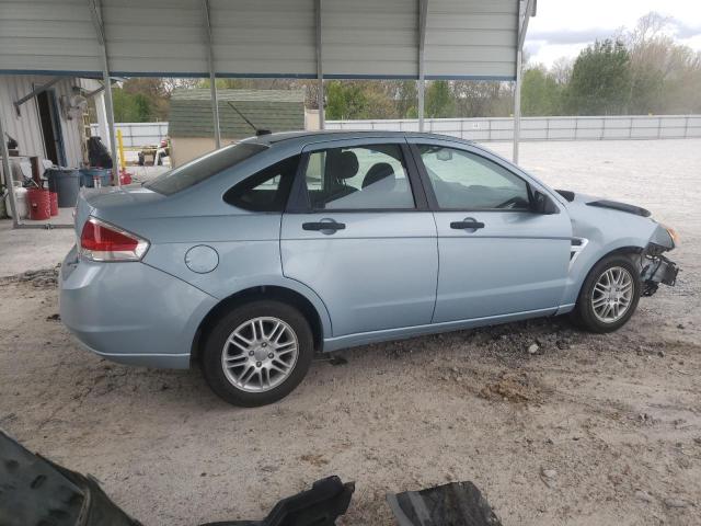 1FAHP35N48W225069 - 2008 FORD FOCUS SE BLUE photo 3