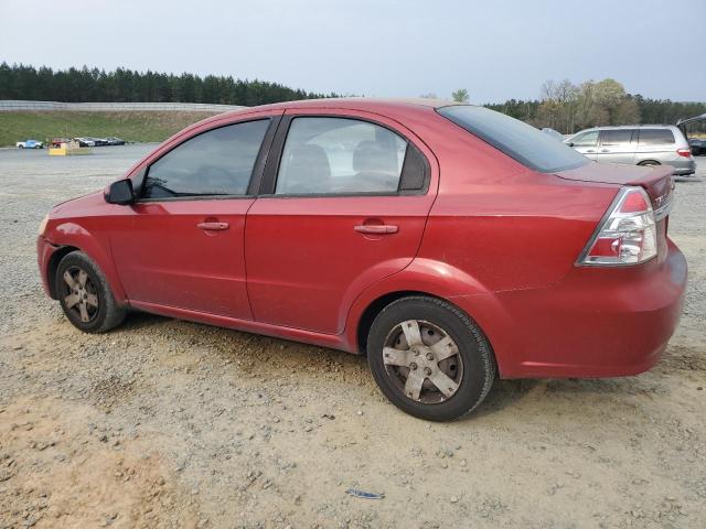 KL1TD5DE3BB133273 - 2011 CHEVROLET AVEO LS أحمر صورة 2