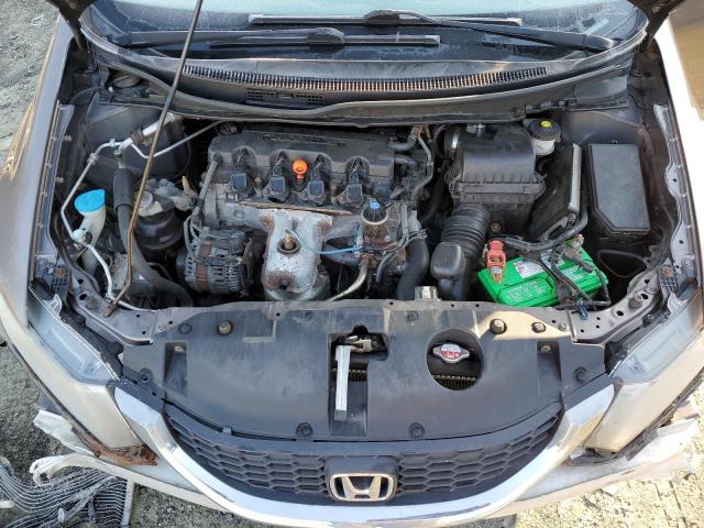 2HGFB2F57DH598867 - 2013 HONDA CIVIC LX TAN photo 11