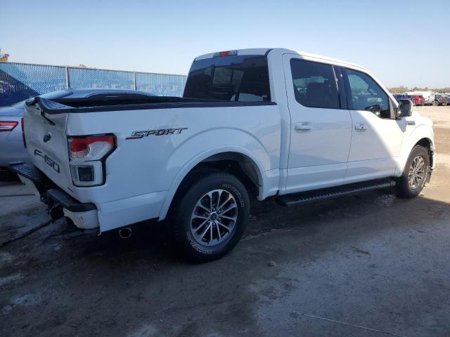 1FTEW1CP1JKD87067 - 2018 FORD F150 SUPERCREW WHITE photo 3