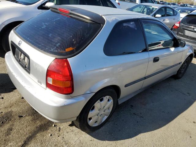 2HGEJ6428WH114531 - 1998 HONDA CIVIC CX SILVER photo 3