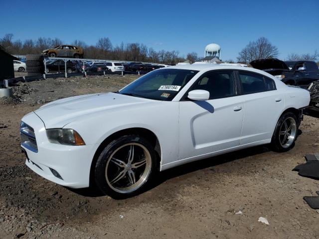 2B3CL3CG3BH606326 - 2011 DODGE CHARGER WHITE photo 1