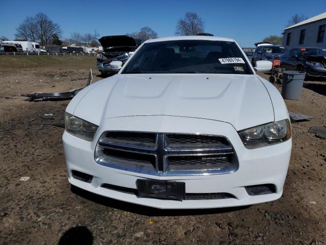 2B3CL3CG3BH606326 - 2011 DODGE CHARGER WHITE photo 5