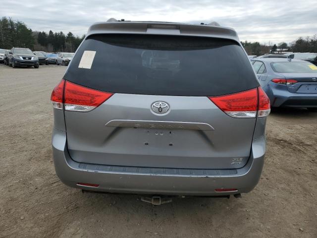 5TDDK3DC4ES075208 - 2014 TOYOTA SIENNA XLE SILVER photo 6