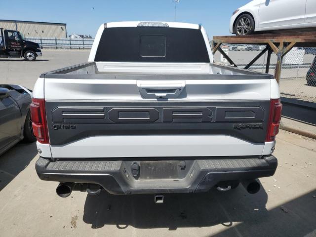 1FTFW1RG6LFA19121 - 2020 FORD F150 RAPTOR WHITE photo 6