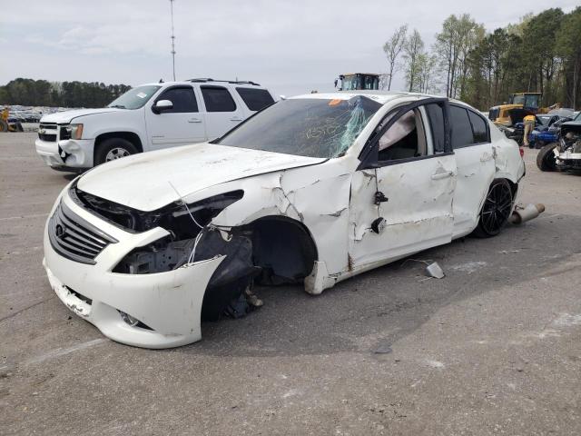 JN1CV6AR1CM976660 - 2012 INFINITI G37 WHITE photo 1