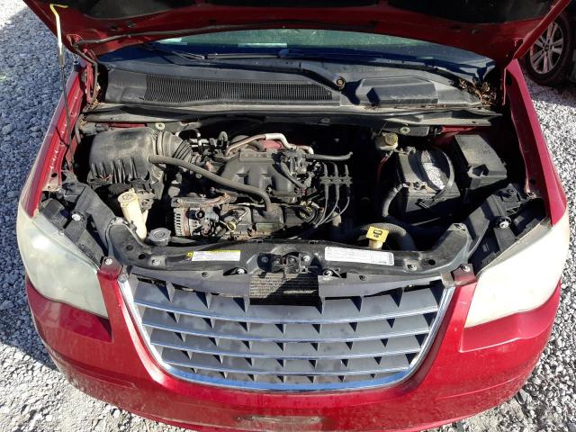 2A8HR44E19R547294 - 2009 CHRYSLER TOWN & COU LX RED photo 12