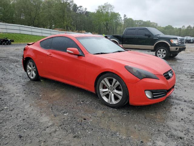 KMHHU6KH5AU008193 - 2010 HYUNDAI GENESIS CO 3.8L RED photo 4