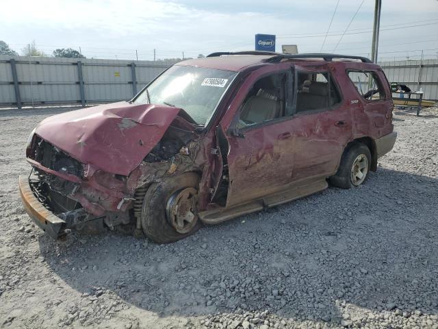 5TDZT34A72S132501 - 2002 TOYOTA SEQUOIA SR5 MAROON photo 1