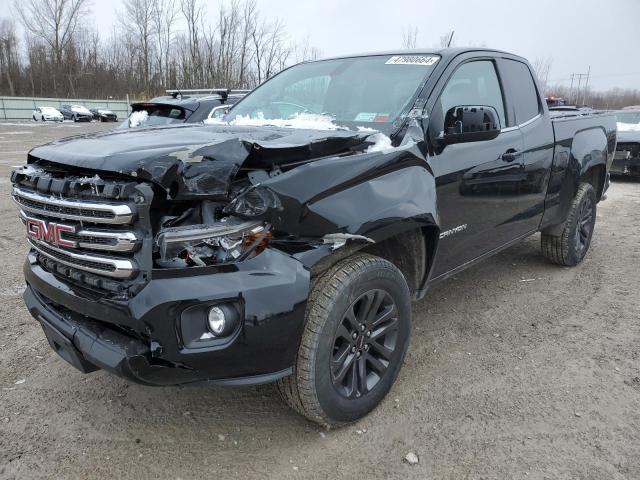 1GTH6CEN3K1321938 - 2019 GMC CANYON SLE BLACK photo 1