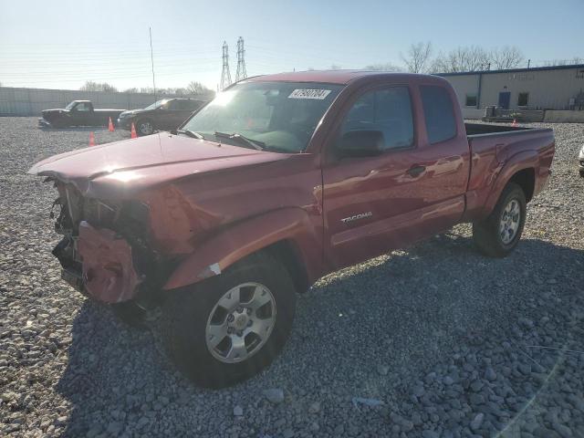 5TETU62N07Z371831 - 2007 TOYOTA TACOMA PRERUNNER ACCESS CAB RED photo 1