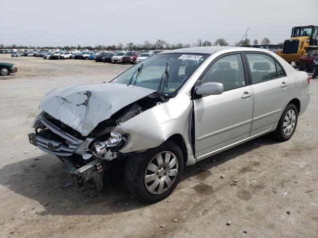 2T1BR32E24C227419 - 2004 TOYOTA COROLLA LE CE GRAY photo 1