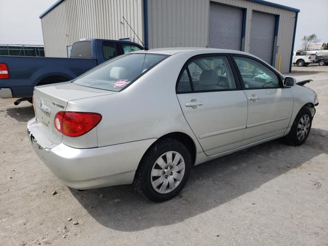 2T1BR32E24C227419 - 2004 TOYOTA COROLLA LE CE GRAY photo 3