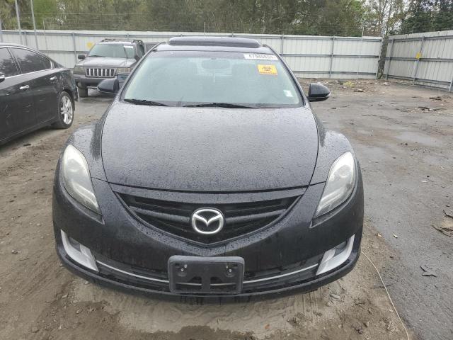 1YVHZ8EH8D5M05029 - 2013 MAZDA 6 TOURING PLUS BLACK photo 5