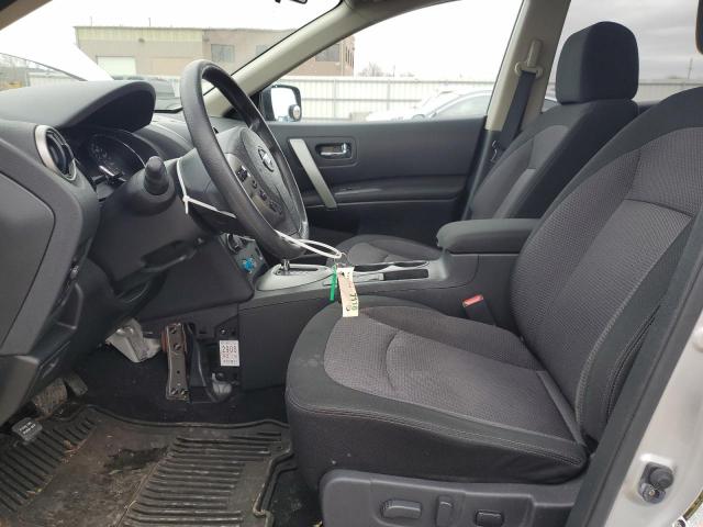 JN8AS5MVXDW617186 - 2013 NISSAN ROGUE S SILVER photo 7