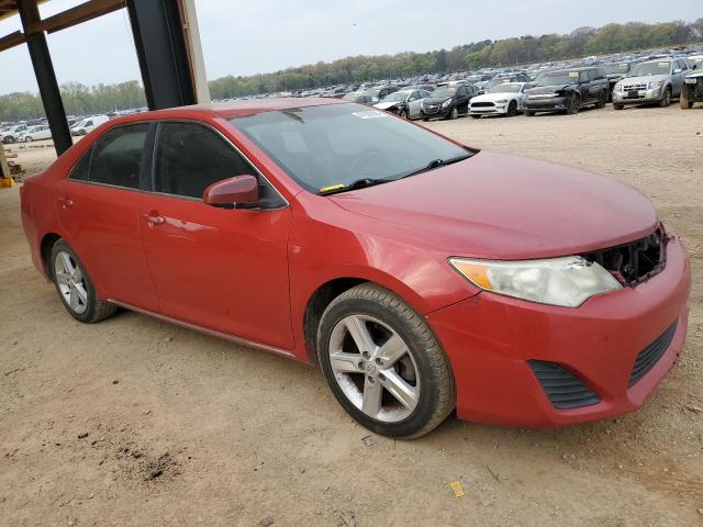 4T1BF1FKXDU659901 - 2013 TOYOTA CAMRY L RED photo 4