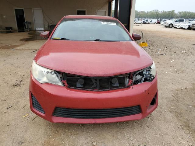 4T1BF1FKXDU659901 - 2013 TOYOTA CAMRY L RED photo 5