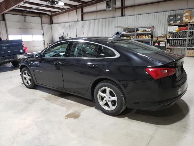 1G1ZC5ST8JF163974 - 2018 CHEVROLET MALIBU LS BLACK photo 2