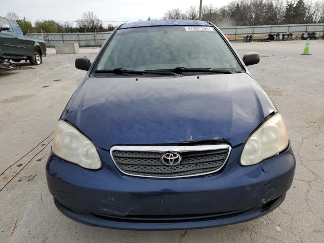 2T1BR32E57C793532 - 2007 TOYOTA COROLLA CE BLUE photo 5