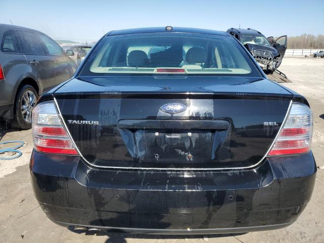 1FAHP24W18G187296 - 2008 FORD TAURUS SEL BLACK photo 6