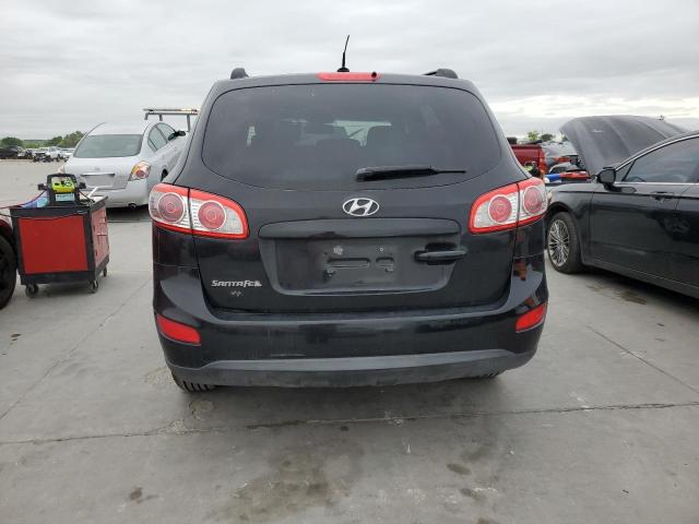 5XYZG3AB3CG166466 - 2012 HYUNDAI SANTA FE GLS BLACK photo 6