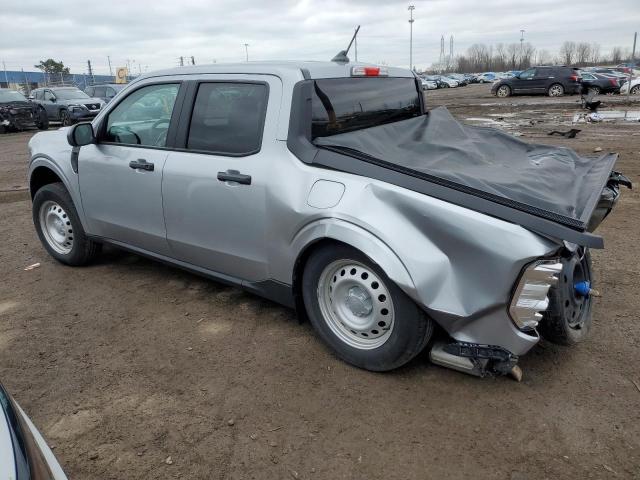 3FTTW8E94NRA85529 - 2022 FORD MAVERICK XL SILVER photo 2