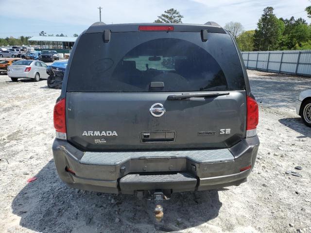 5N1BA08D48N624925 - 2008 NISSAN ARMADA SE GRAY photo 6