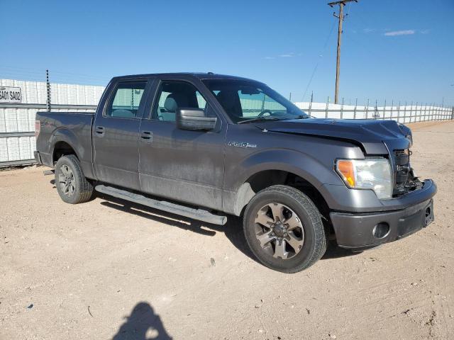 1FTFW1CF6EKD49741 - 2014 FORD F150 SUPERCREW GRAY photo 4