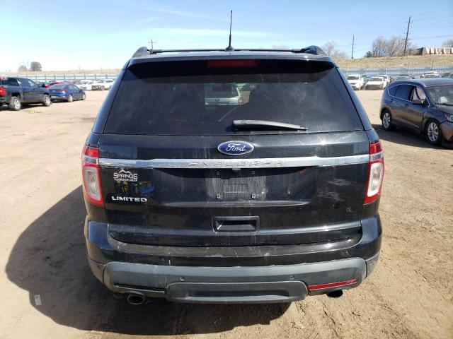 1FM5K8F88EGC49359 - 2014 FORD EXPLORER LIMITED BLACK photo 6