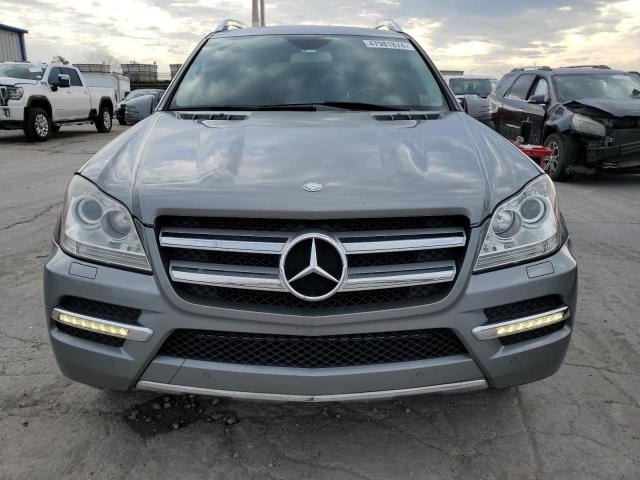 4JGBF7BE1CA774471 - 2012 MERCEDES-BENZ GL 450 4MATIC SILVER photo 5