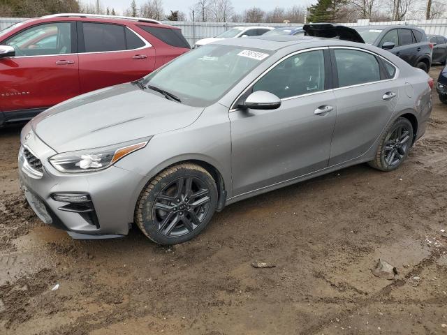 3KPF54AD9ME352141 - 2021 KIA FORTE EX GRAY photo 1