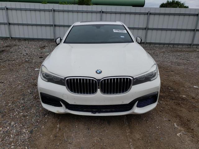 WBA7E2C51GG547716 - 2016 BMW 740 I WHITE photo 5