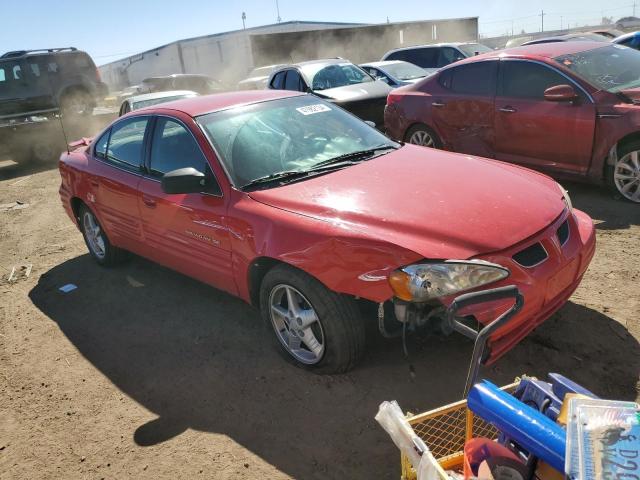 1G2NF52T91M598435 - 2001 PONTIAC GRAND AM SE1 RED photo 4