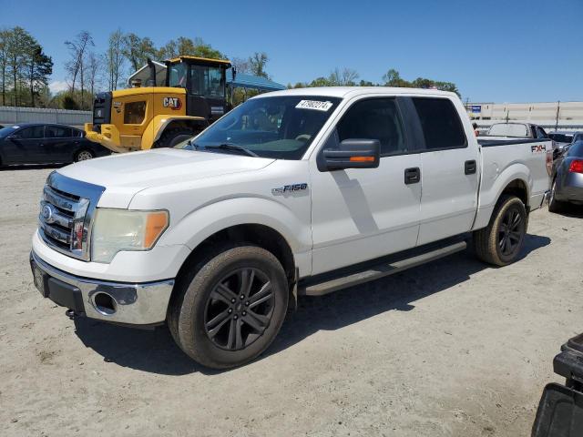 1FTFW1EV1AKB60509 - 2010 FORD F150 SUPERCREW WHITE photo 1