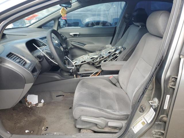 1HGFA16506L037803 - 2006 HONDA CIVIC LX GRAY photo 7