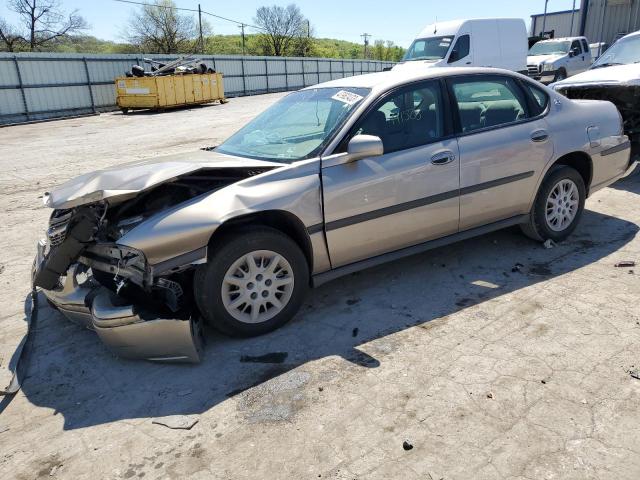 2G1WF55E629216219 - 2002 CHEVROLET IMPALA GOLD photo 1