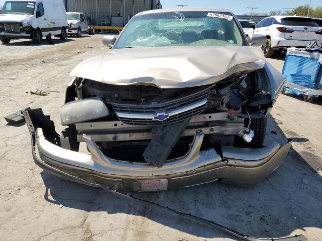 2G1WF55E629216219 - 2002 CHEVROLET IMPALA GOLD photo 5